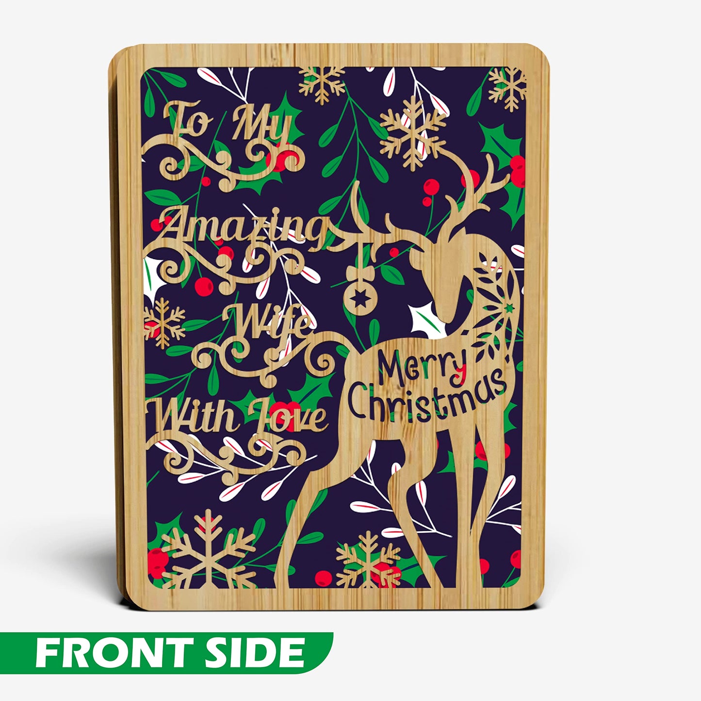 Merry Christmas Card For Wife