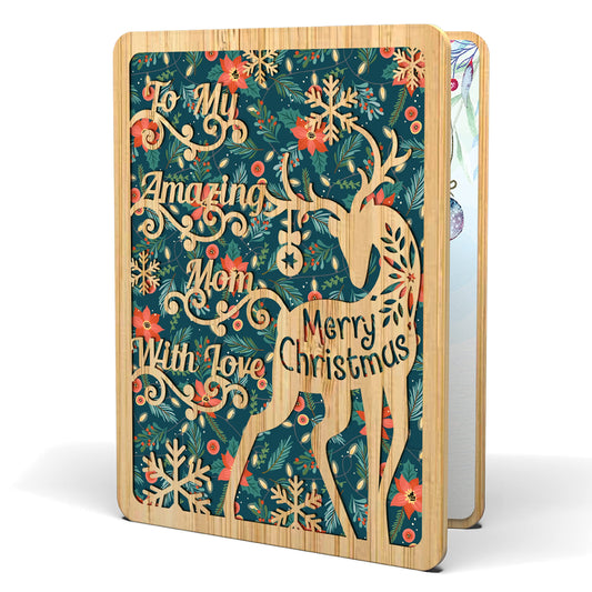 Merry Christmas Card For Mom