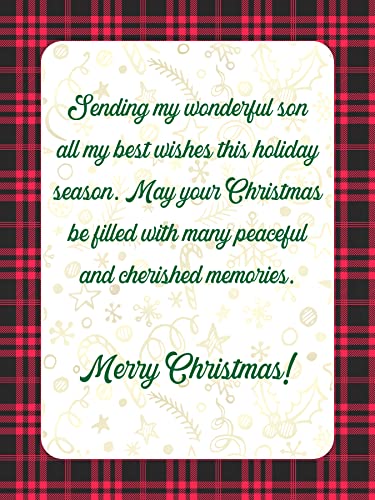 Christmas Card For Son