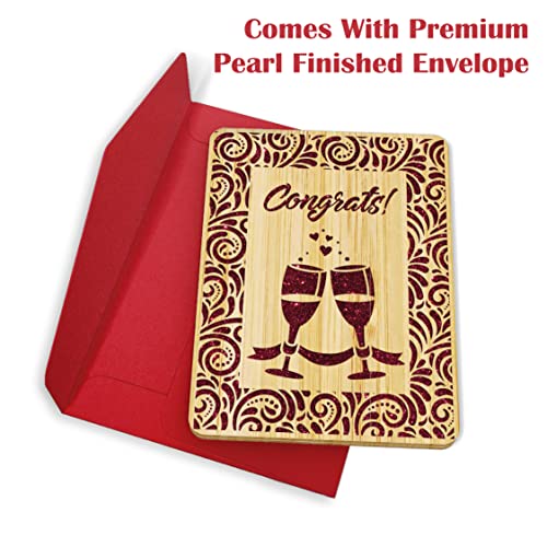 Wedding Congratulations Card for Couple