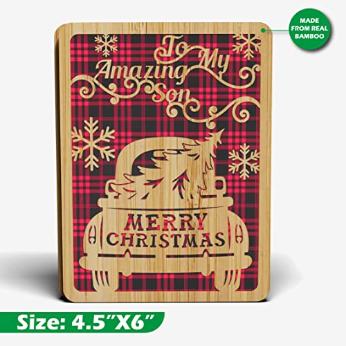 Christmas Card For Son