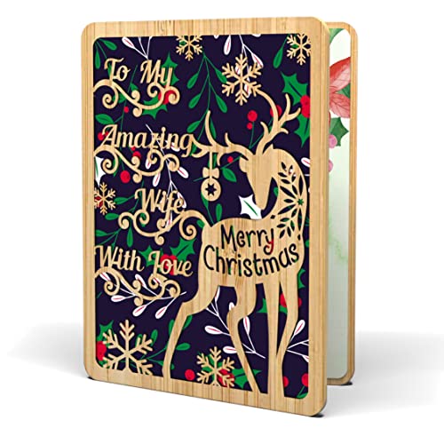 Merry Christmas Card For Wife