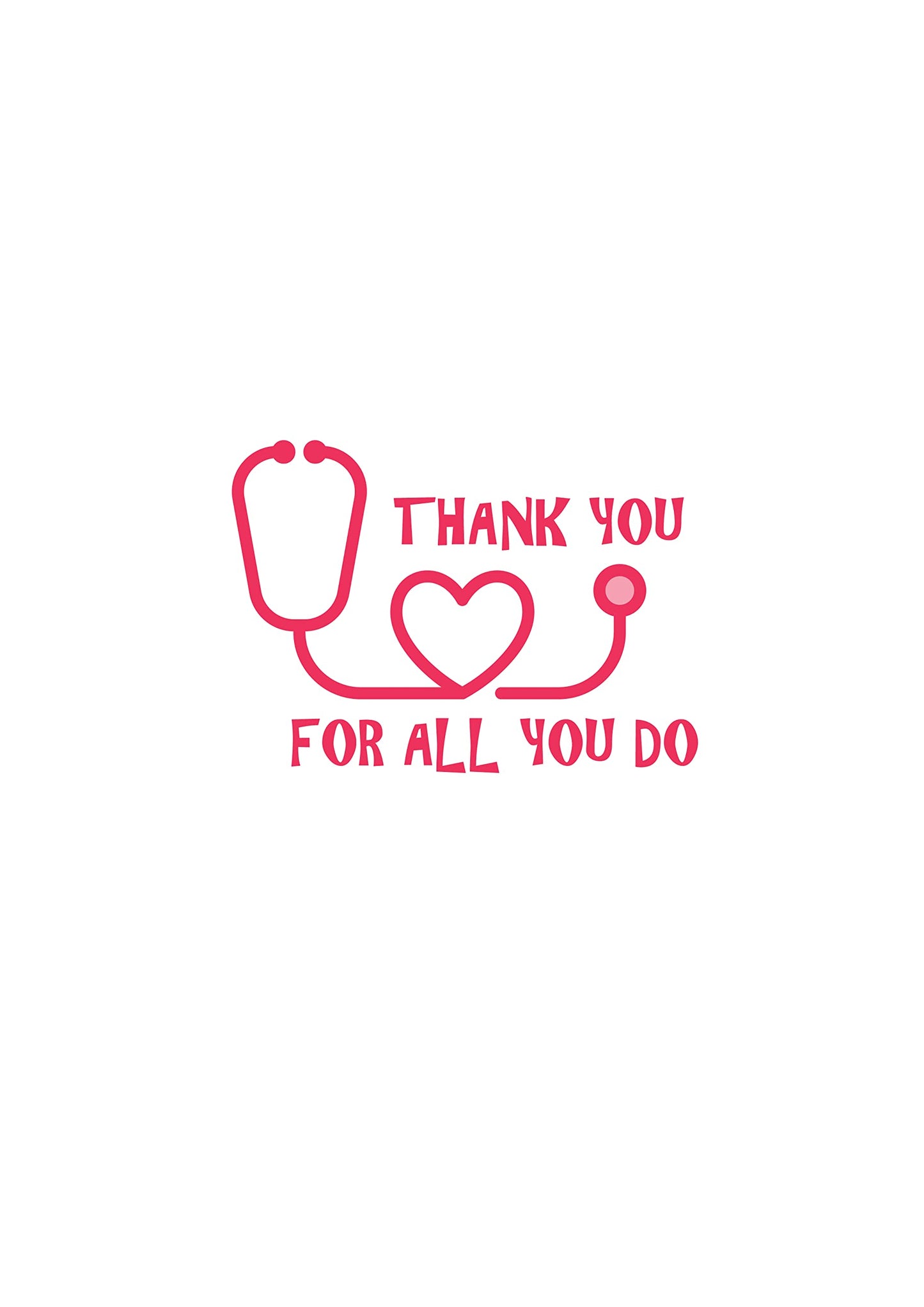 Bulk Nurse Appreciation Week Cards - 5" X 7" (6 Pack, Envelopes Included) | Medical Appreciation Cards | For Nurses, Healthcare, Hospitals, Clinics, Medical Staff, Nursing Homes, Caregivers etc.
