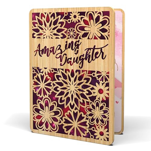 Valentines Day Card - Daughter (Floral)