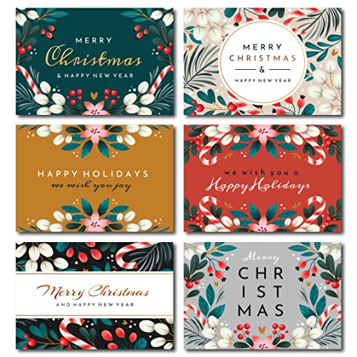 Bulk Christmas Postcards for Mailing - (4"X6")