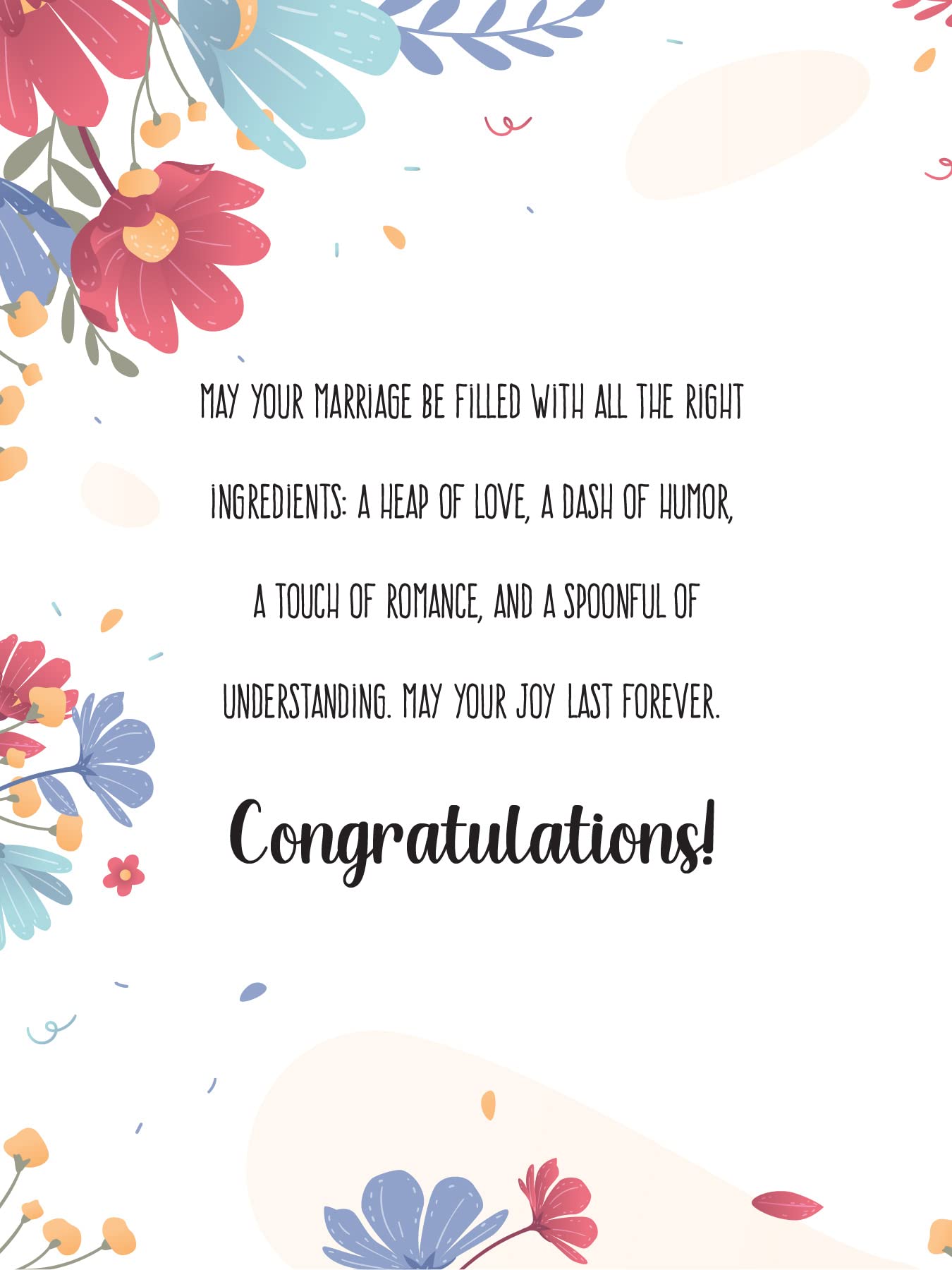 AGAPE LOVE CARDS Wedding Congratulations Card for Couple - Made From Real Bamboo | 6" X 4.5" - 1 Pack (Envelope Included) | Mr. & Mrs. Wedding Card for Bride and Groom (Just Married) (Just Married)