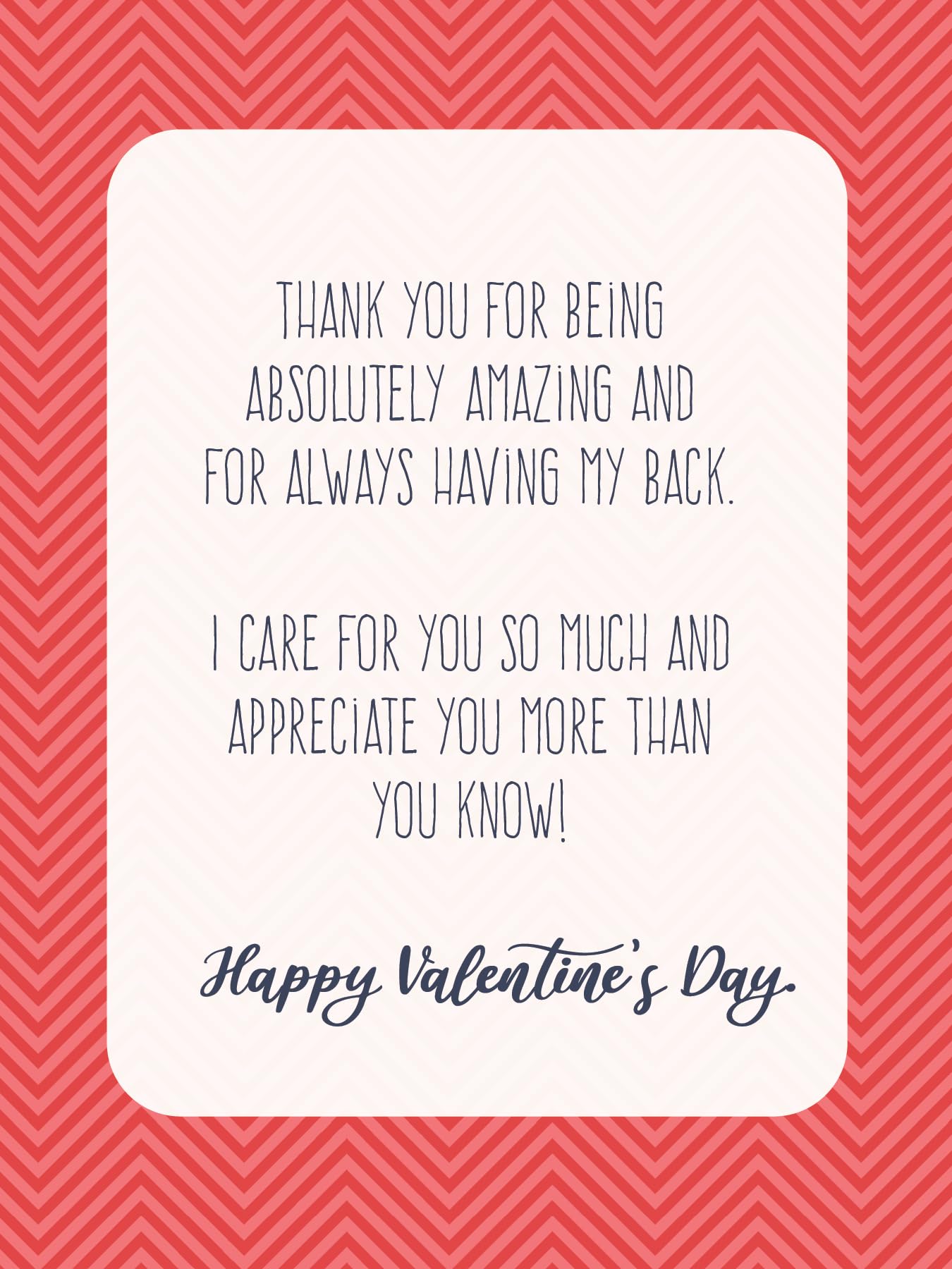 Happy Valentines Day Card - Hearts