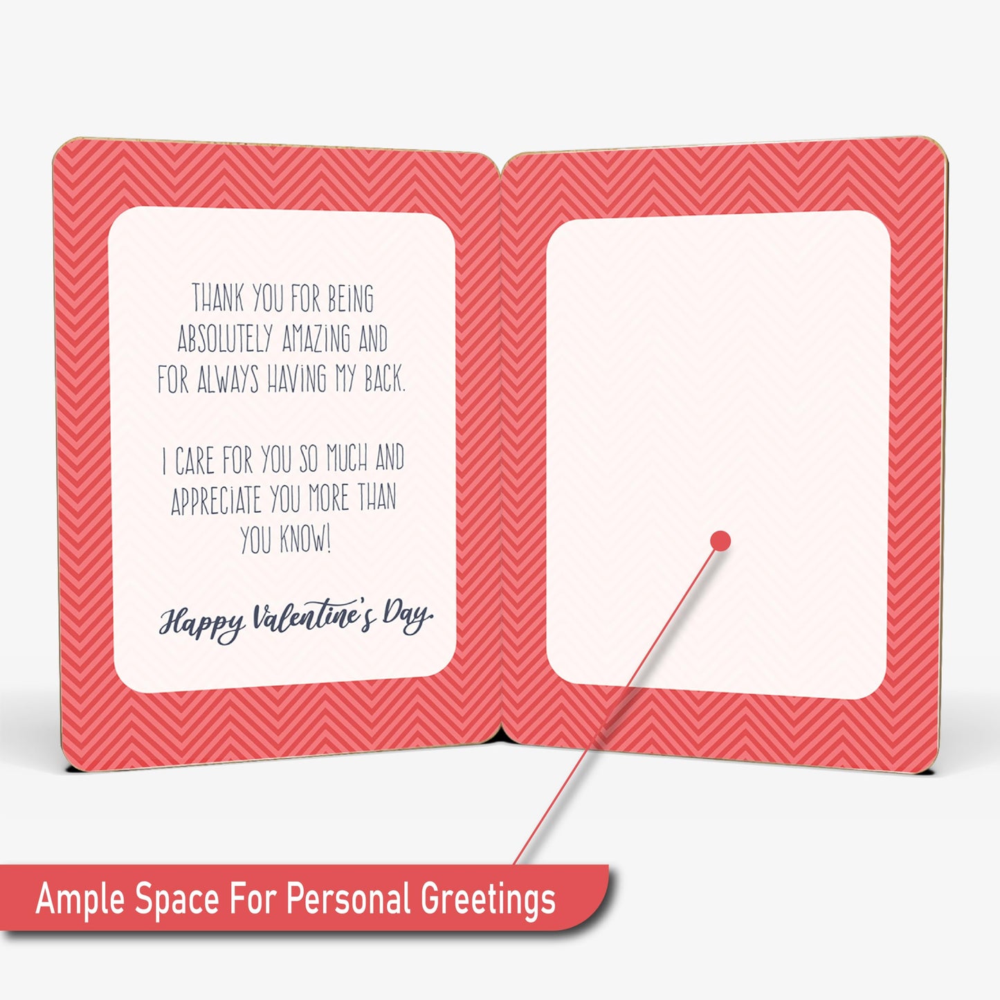 Happy Valentines Day Card - Hearts