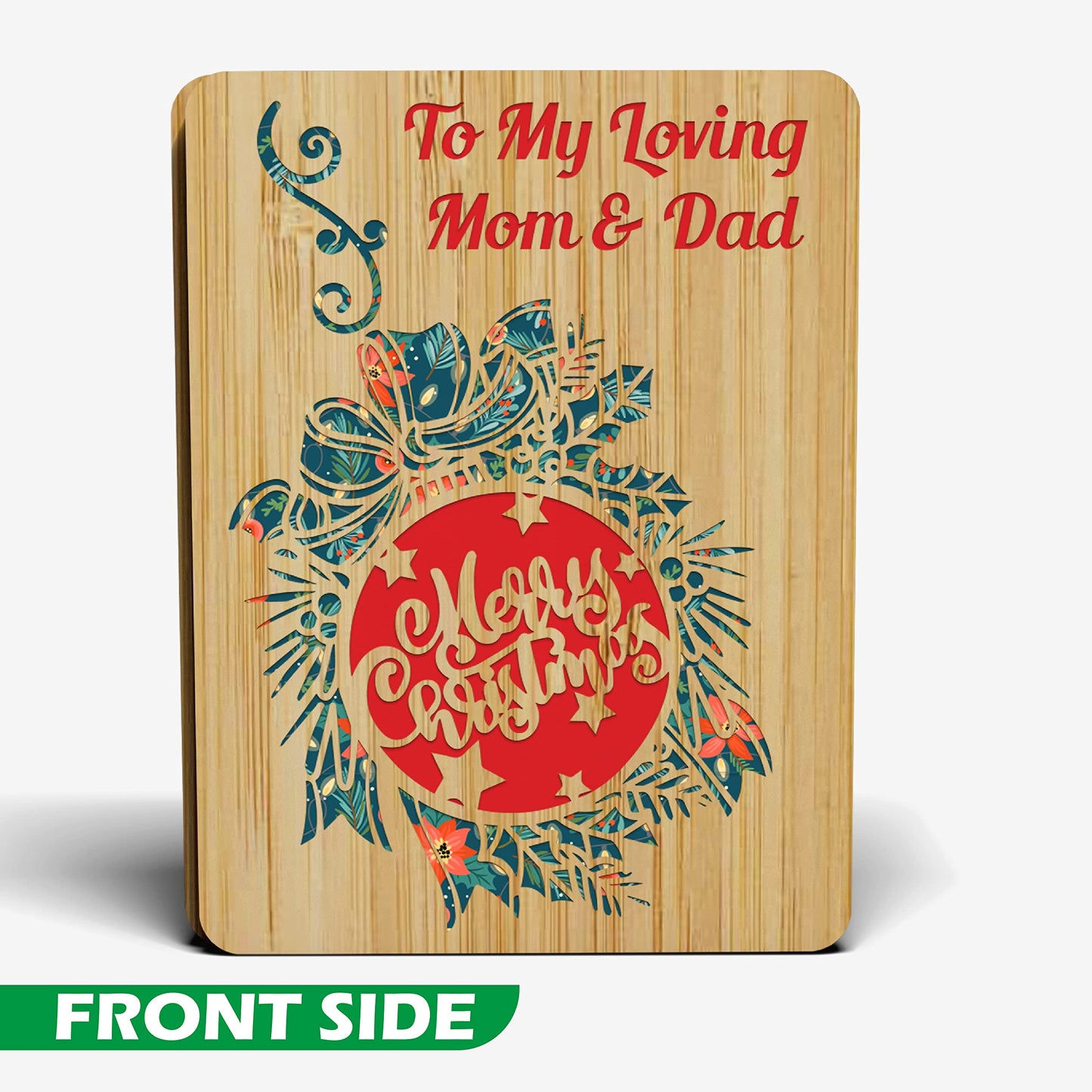 Merry Christmas Card For Parents