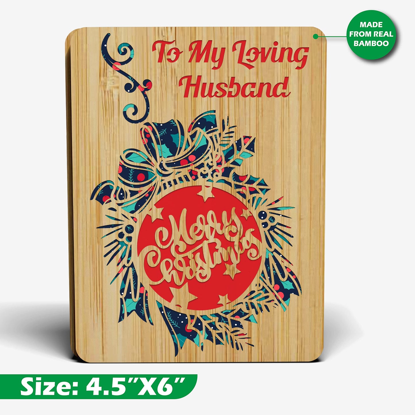 Merry Christmas Card Husband