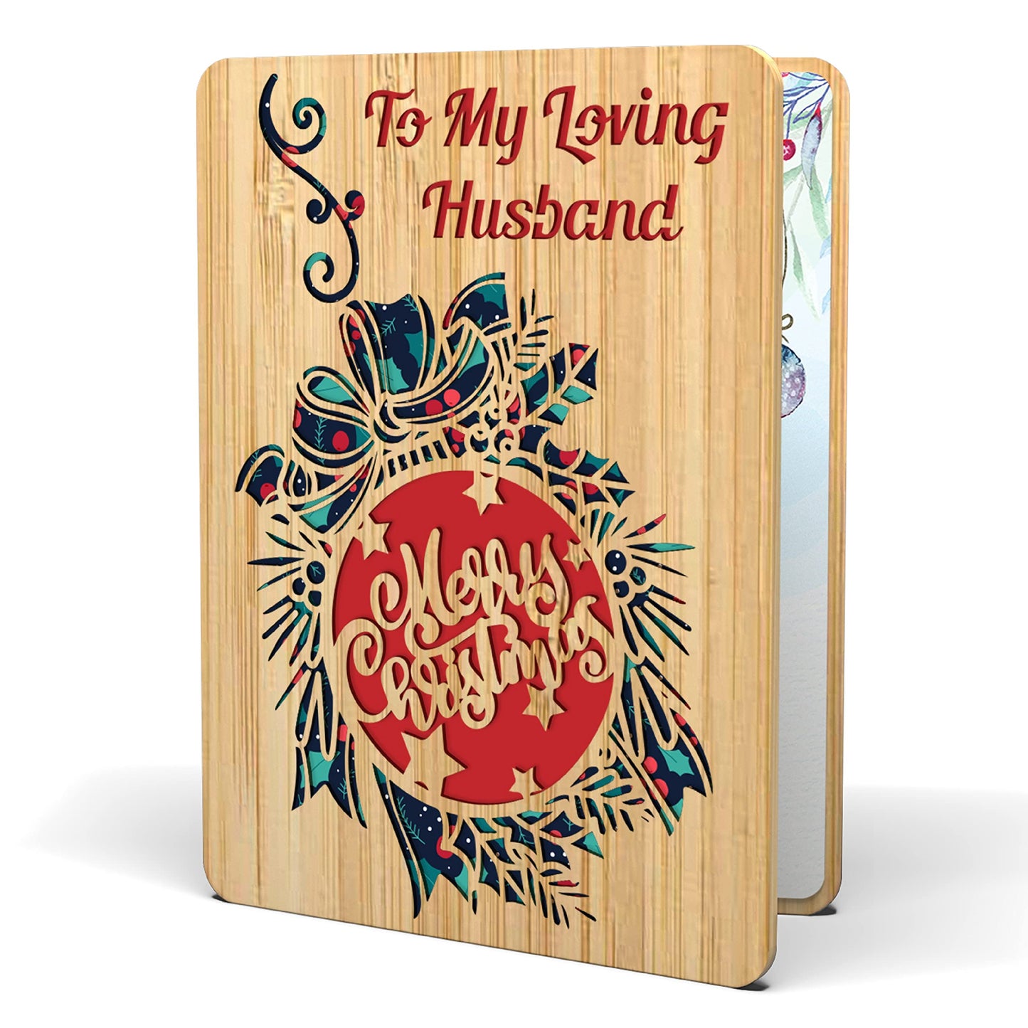 Merry Christmas Card For Parents