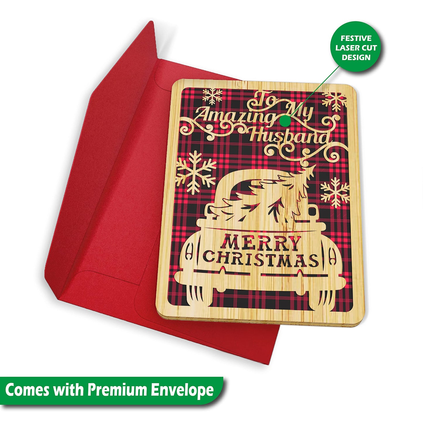 Merry Christmas Card For Husband