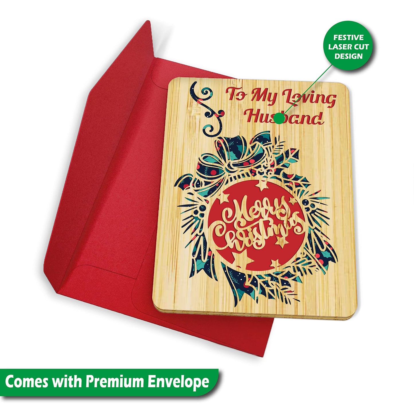 Merry Christmas Card For Parents