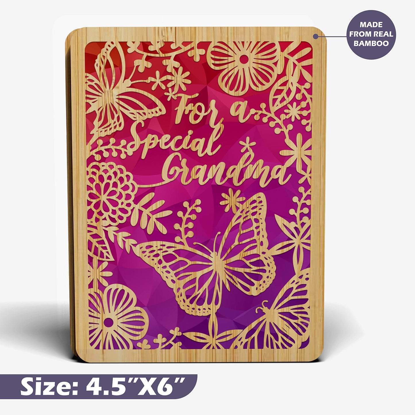 Mothers Day Card - Grandma (Butterfly)