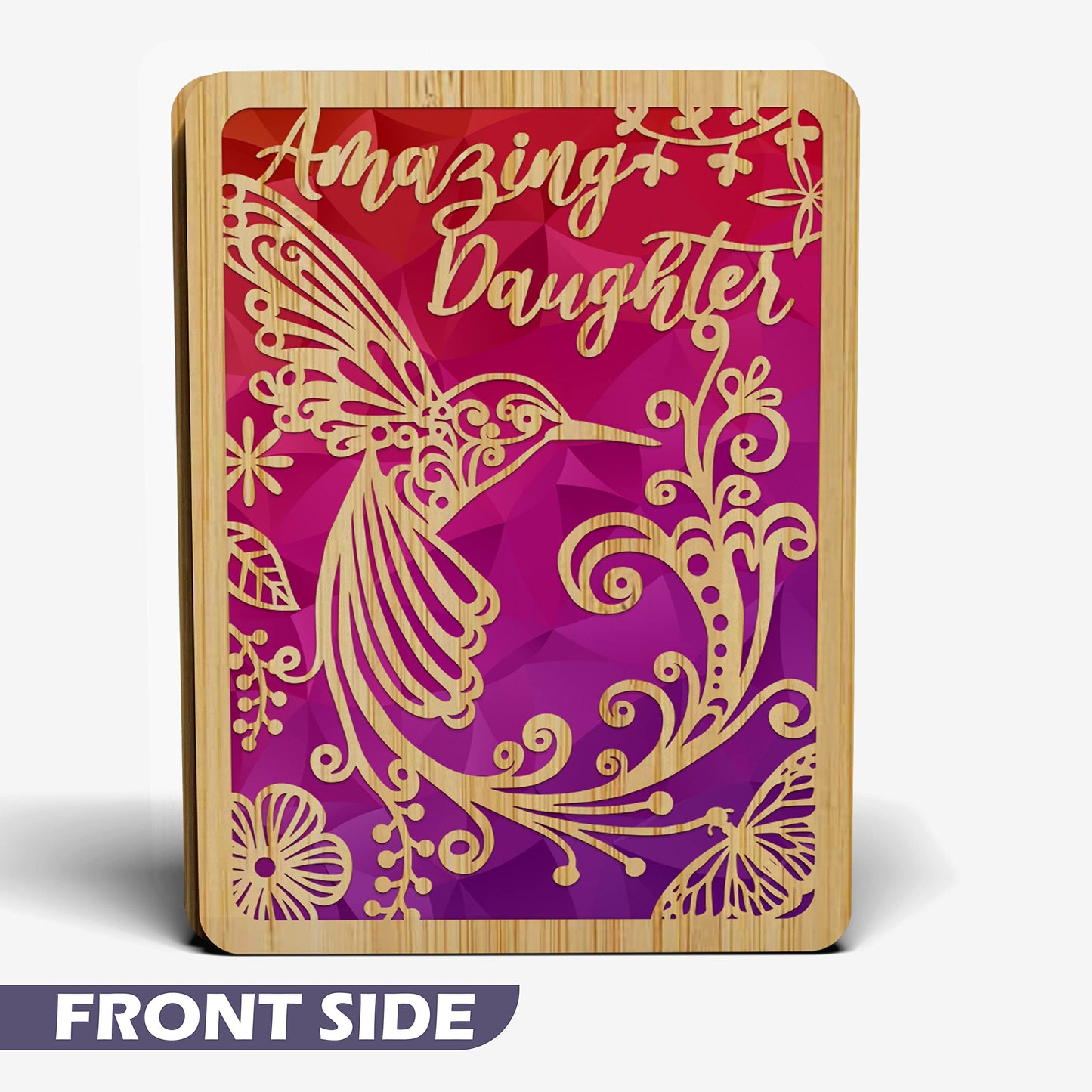 Mothers Day Card - Daughter (Hummingbird)