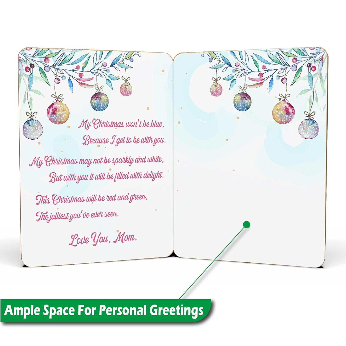 Merry Christmas Card For Wife