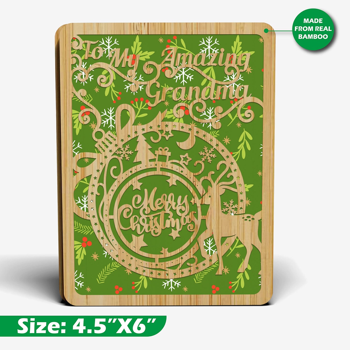 Merry Christmas Card For Grandma