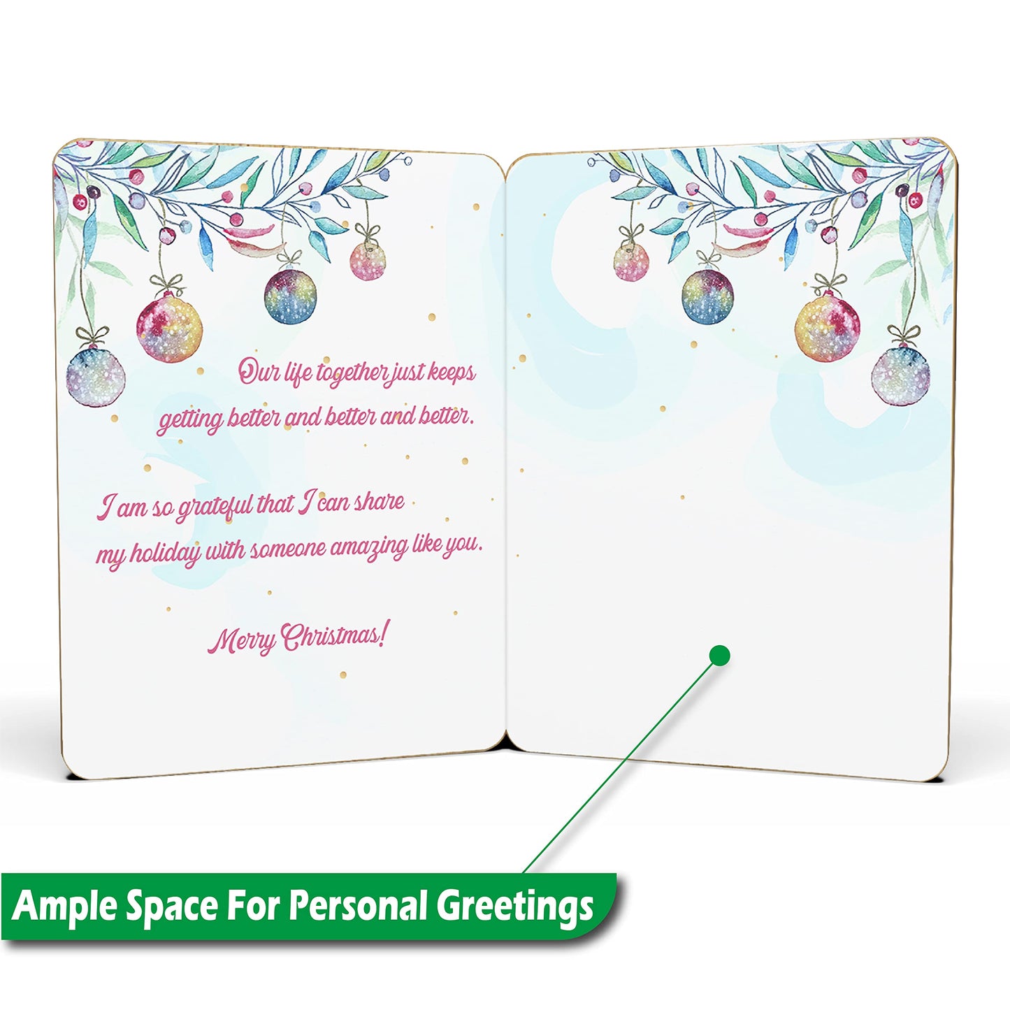 Merry Christmas Card For Girlfriend