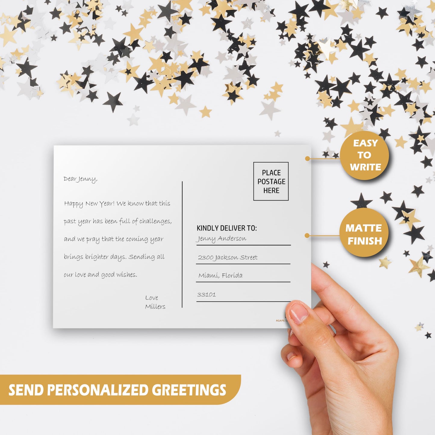 Happy New Year Postcards - Party