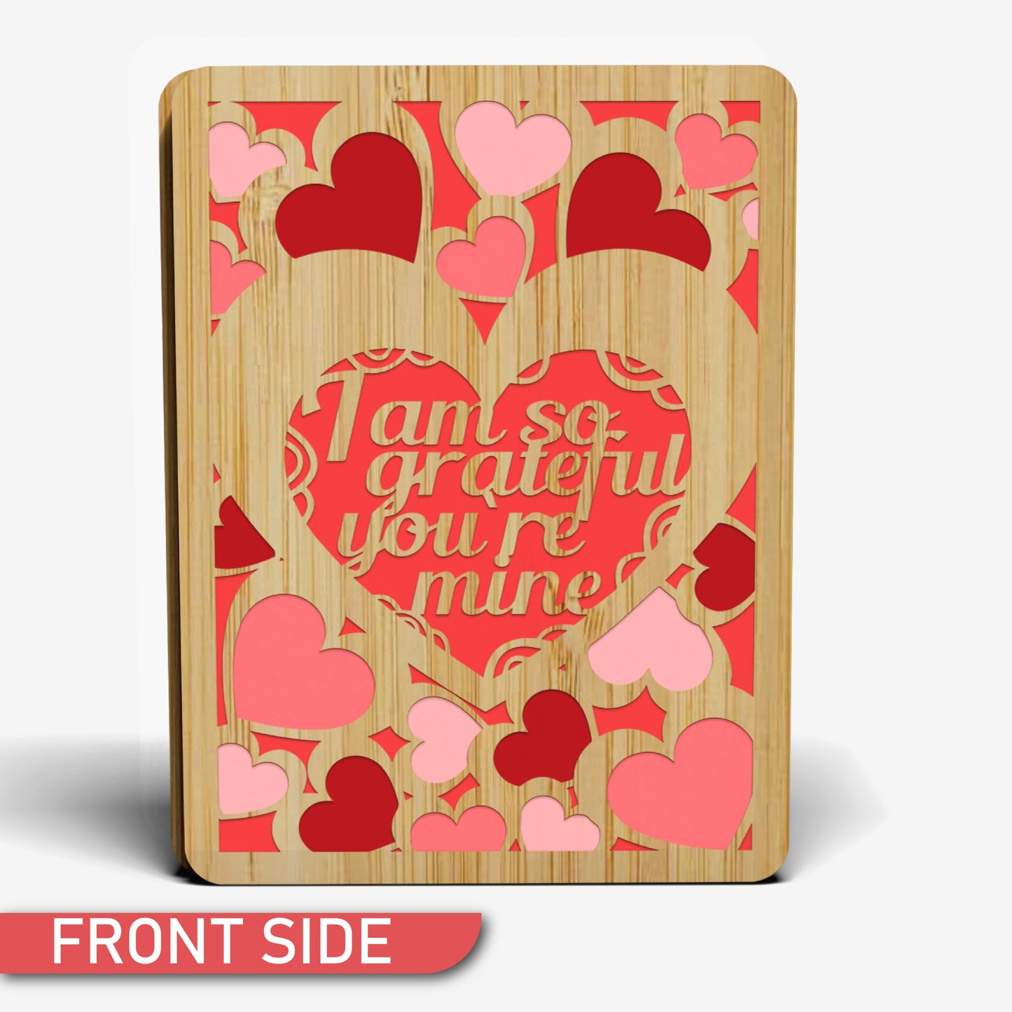 Happy Valentines Day Card - Hearts