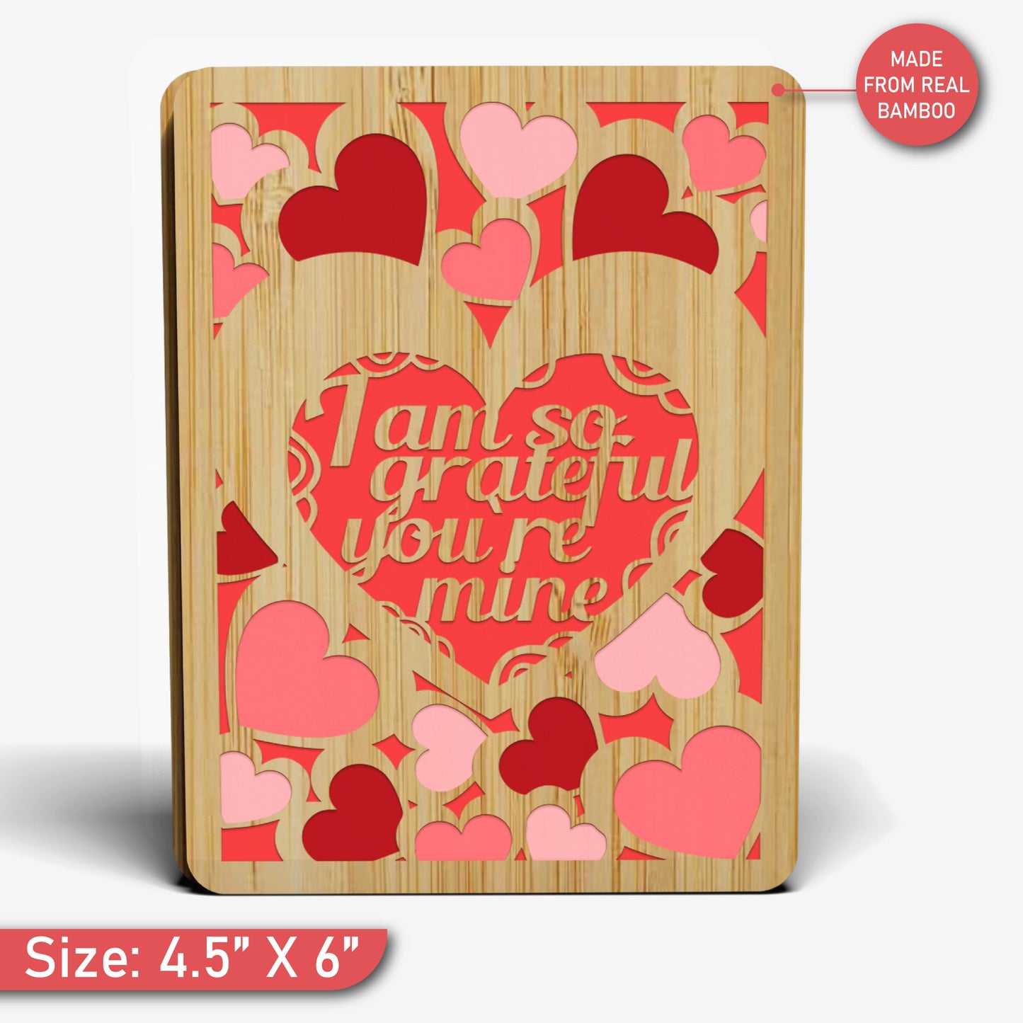 Happy Valentines Day Card - Hearts