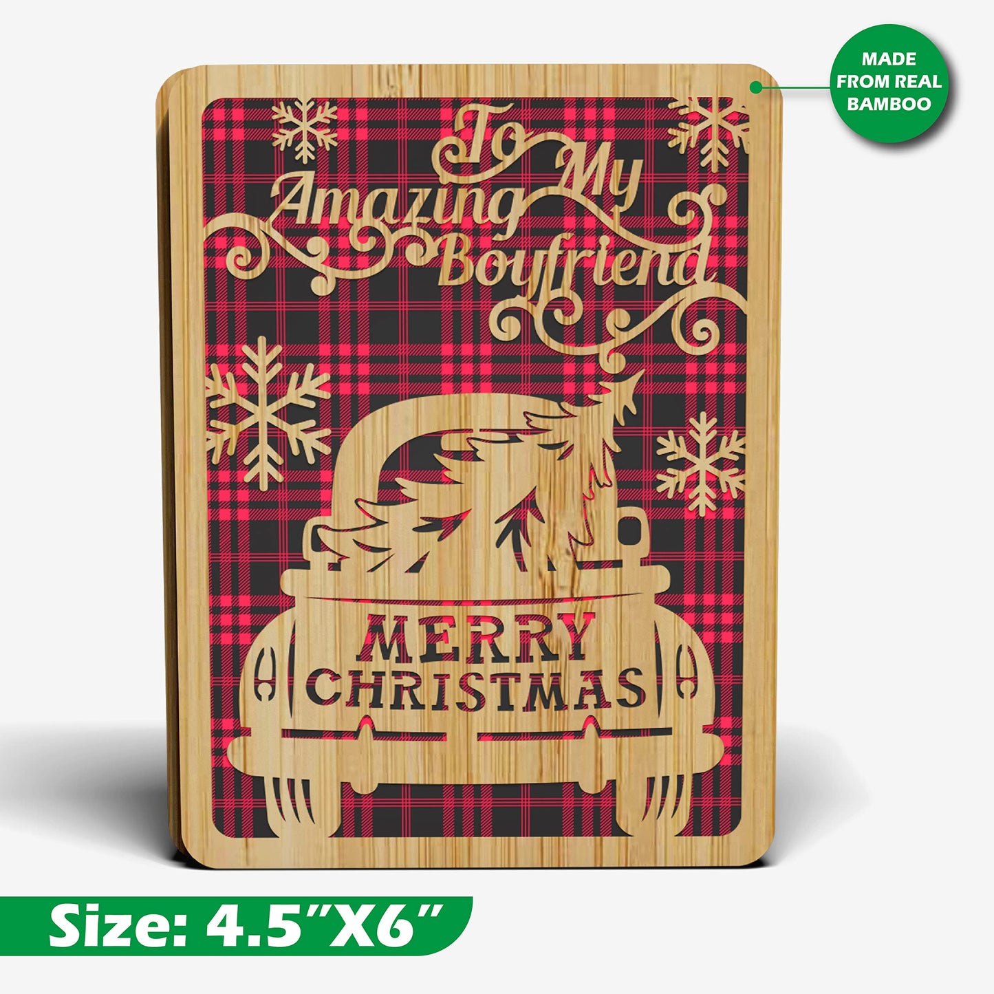 Merry Christmas Card For Boyfriend