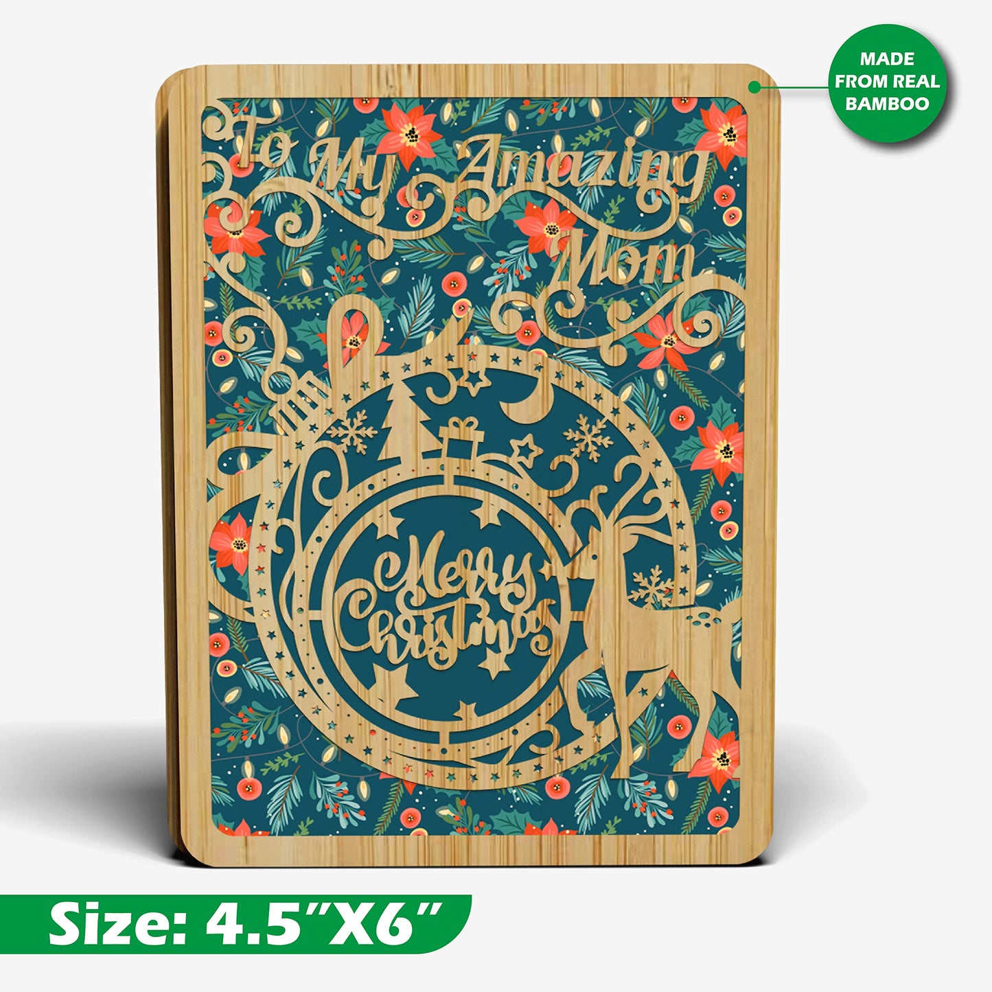 Merry Christmas Card For Mom