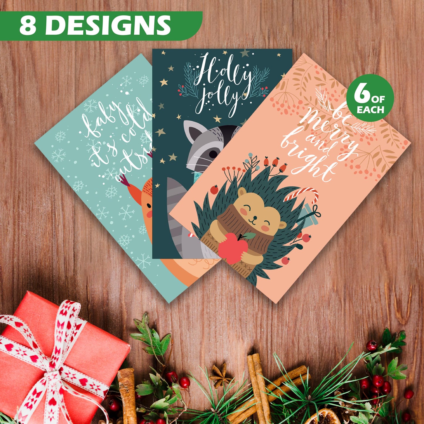 Bulk Christmas Postcards for Mailing