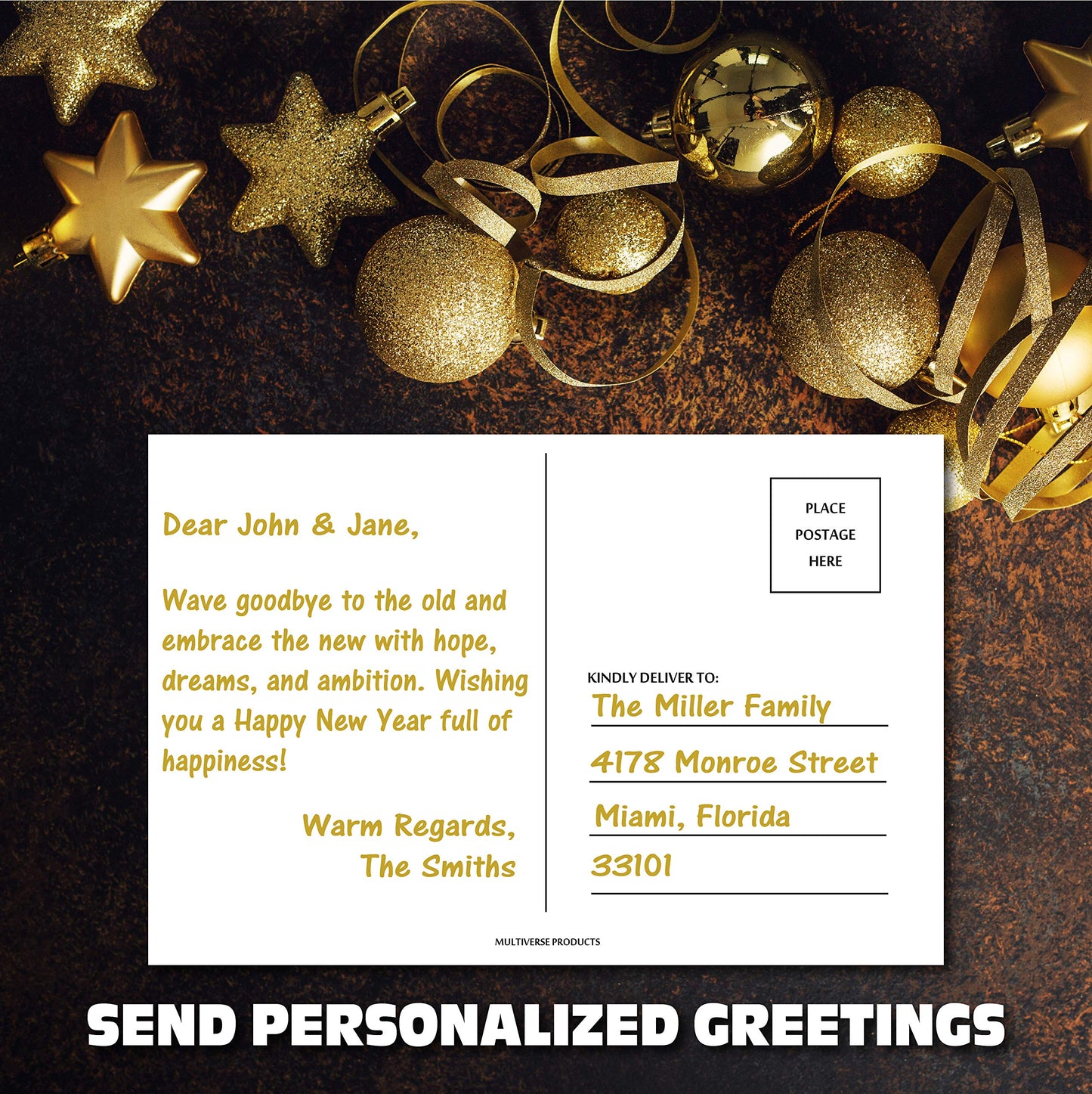 Happy New Year Postcards - Assortment