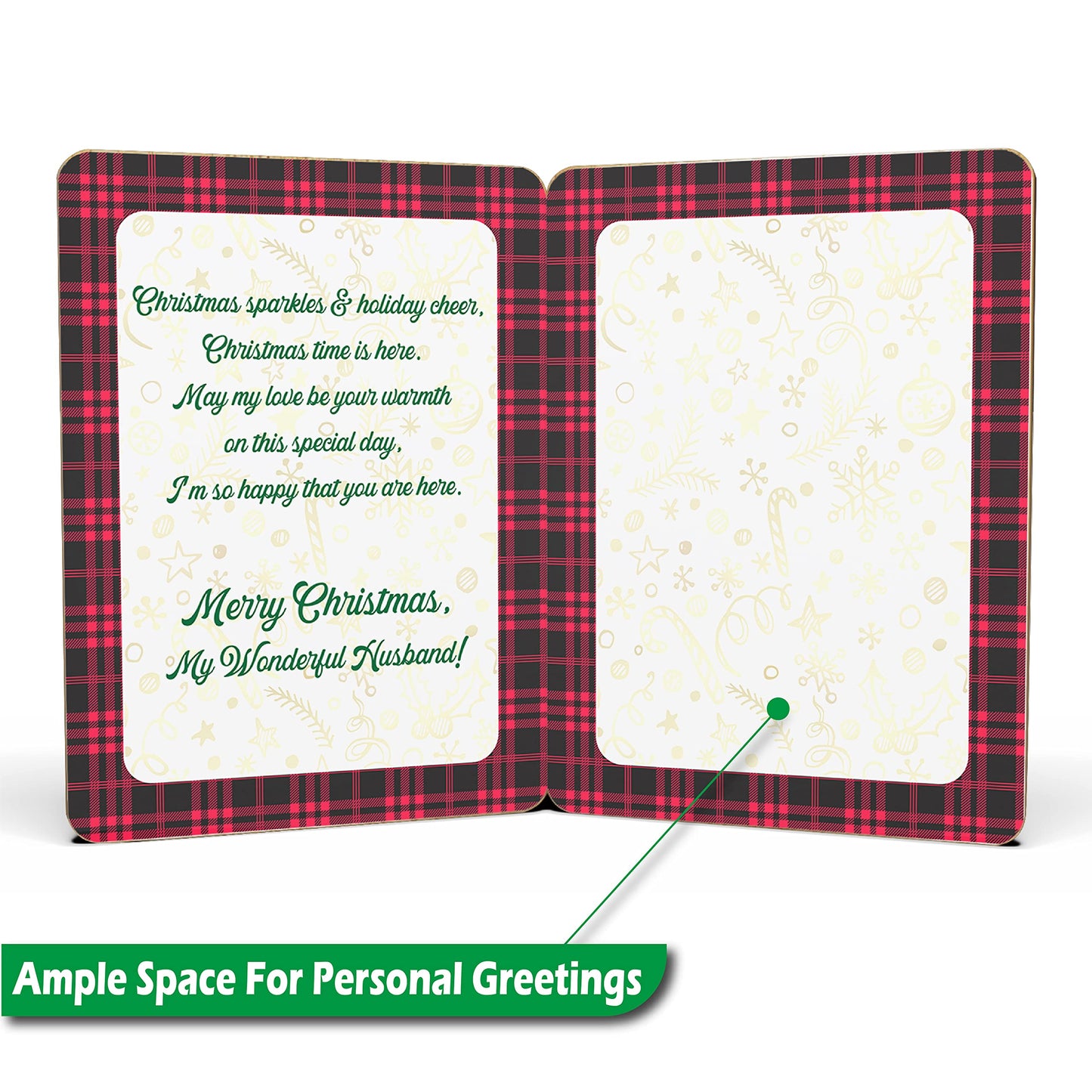 Merry Christmas Card For Husband