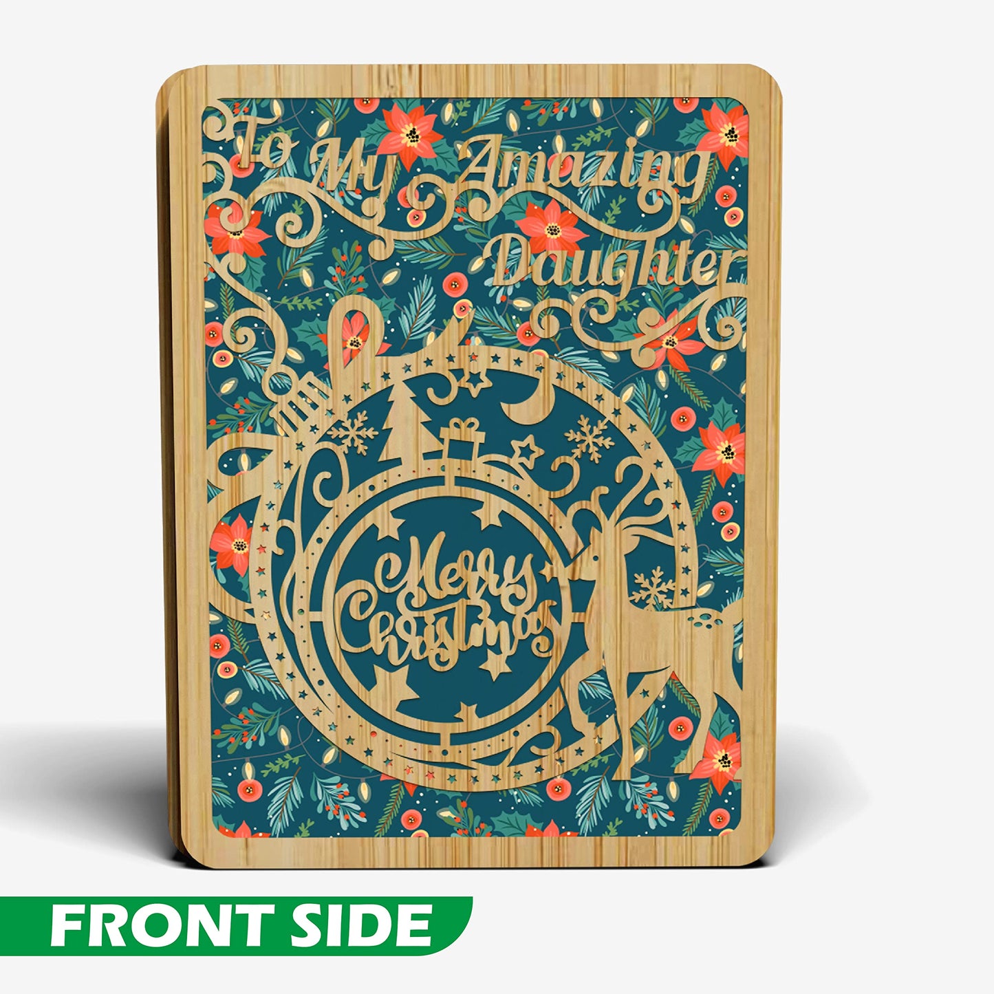 Merry Christmas Card for Daughter