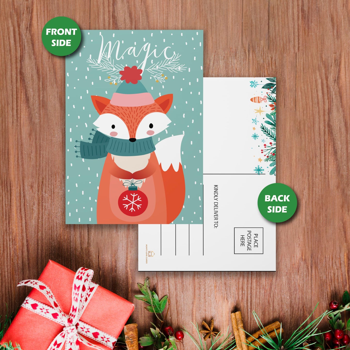 Bulk Christmas Postcards for Mailing