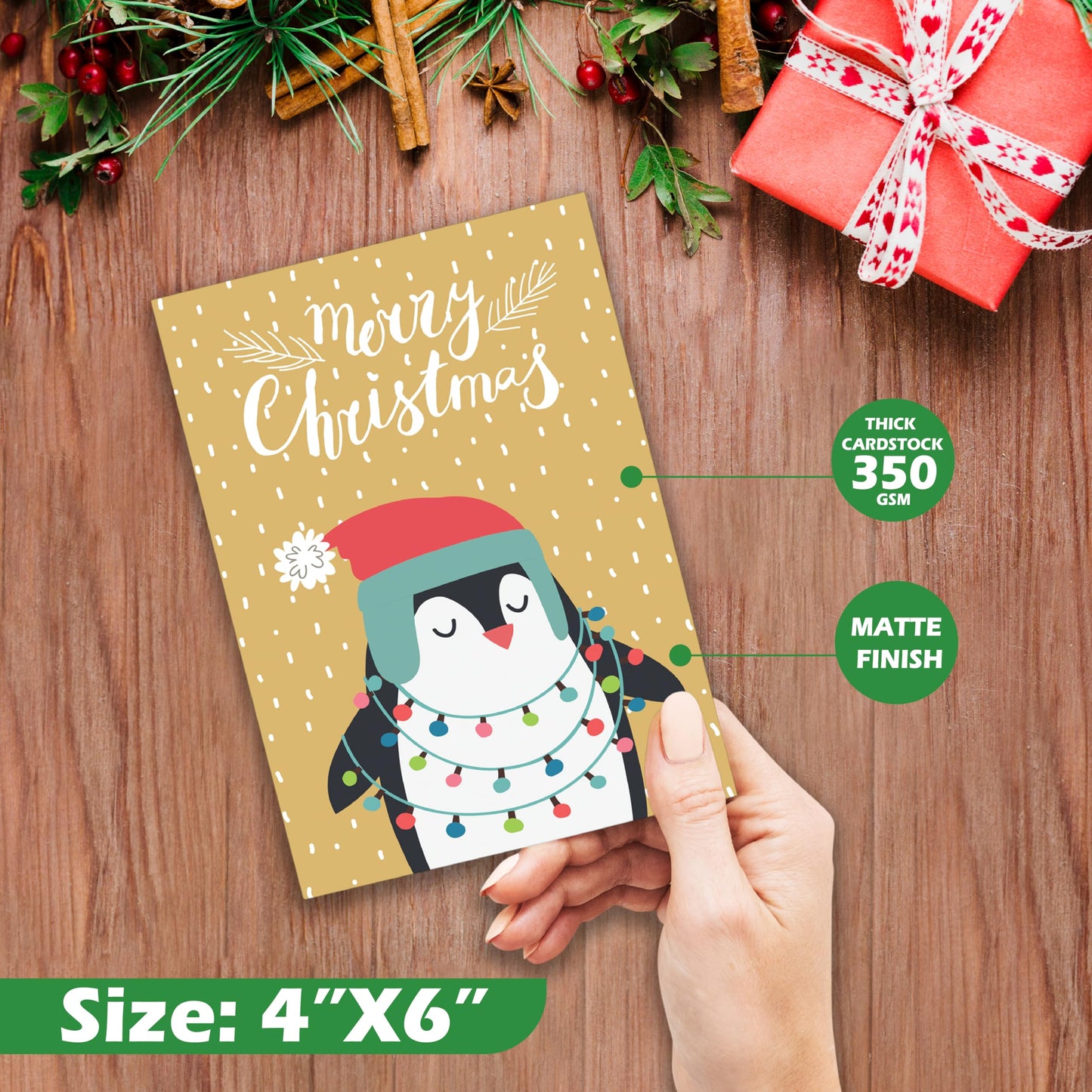 Bulk Christmas Postcards for Mailing