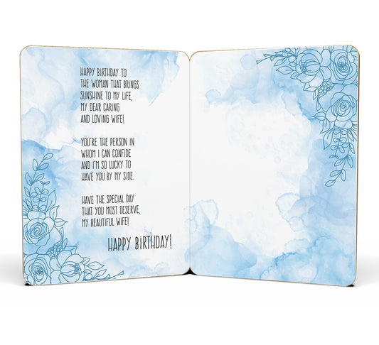 Wife Birthday Card